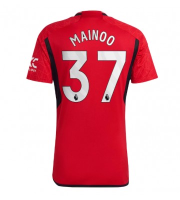 Manchester United Kobbie Mainoo #37 Hemmatröja 2023-24 Kortärmad